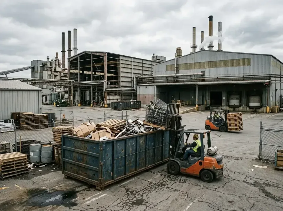 industrial-factory-scrap-conta-003 — frequently asked questions, Cheap Roll-off Dumpster Rentals in Churchill, OH